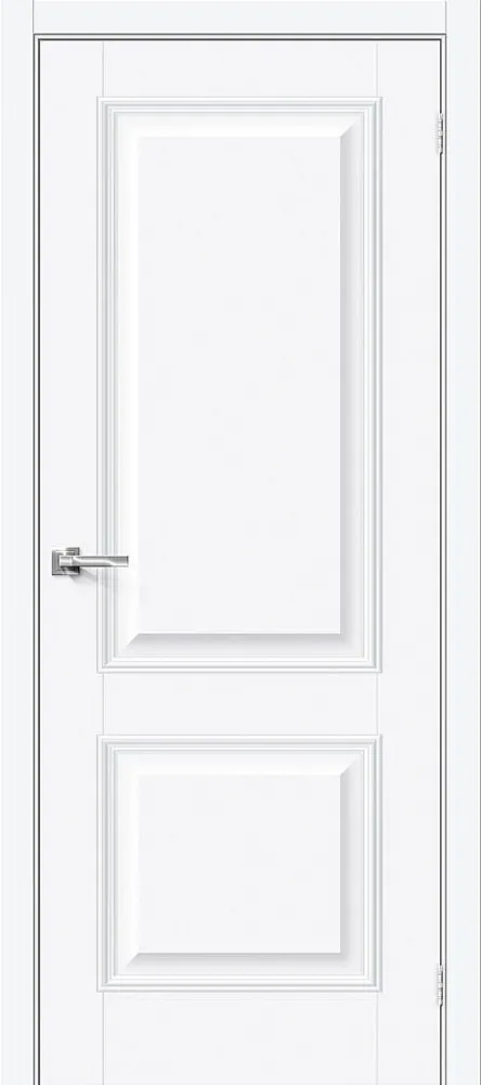 Фото Межкомнатная дверь Классик-12 White Silk BR5511