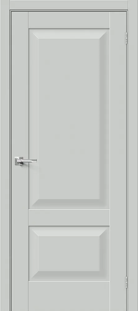 Фото Межкомнатная дверь Прима-22 Grey Silk BR5785