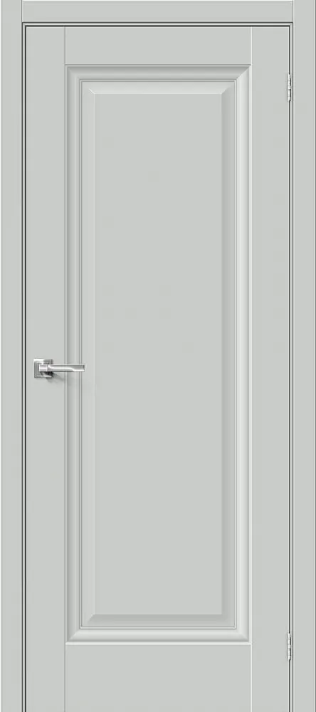 Межкомнатная дверь Прима-0 Grey Silk BR5619